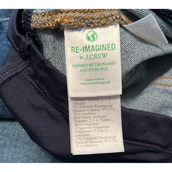 J. Crew Re-Imagined Maternity Jeans Size 27 (Small) - Picture 6 of 7